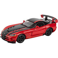 Автомодель - DODGE VIPER SRT10 ACR (ассорти оранж-черн металлик, красн-черн металлик, 1:24) 18-22114