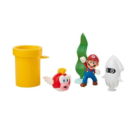 Ігровий набір з фігурками SUPER MARIO - Підводний світ 40016i