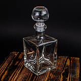 Набір "Два друга" графін та 2 склянки з кулею по 250 мл. Куля в келиху для віскі., фото 4