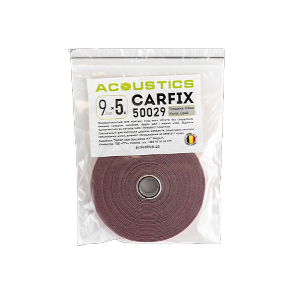 Скотч двухсторонний ACOUSTICS Carfix 5 м х 9 мм - фото 3 - id-p1821850983