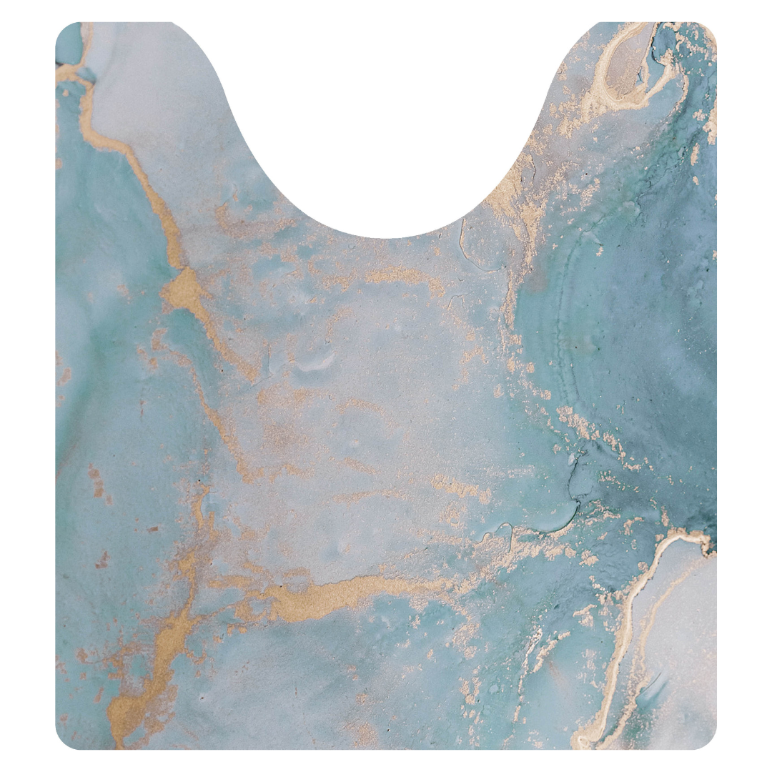 Килимок у туалет під унітаз 50х50 см v5, фото 1