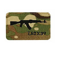 Шеврон на липучке M-Tac AKM 7,62х39 Laser Cut CAMO