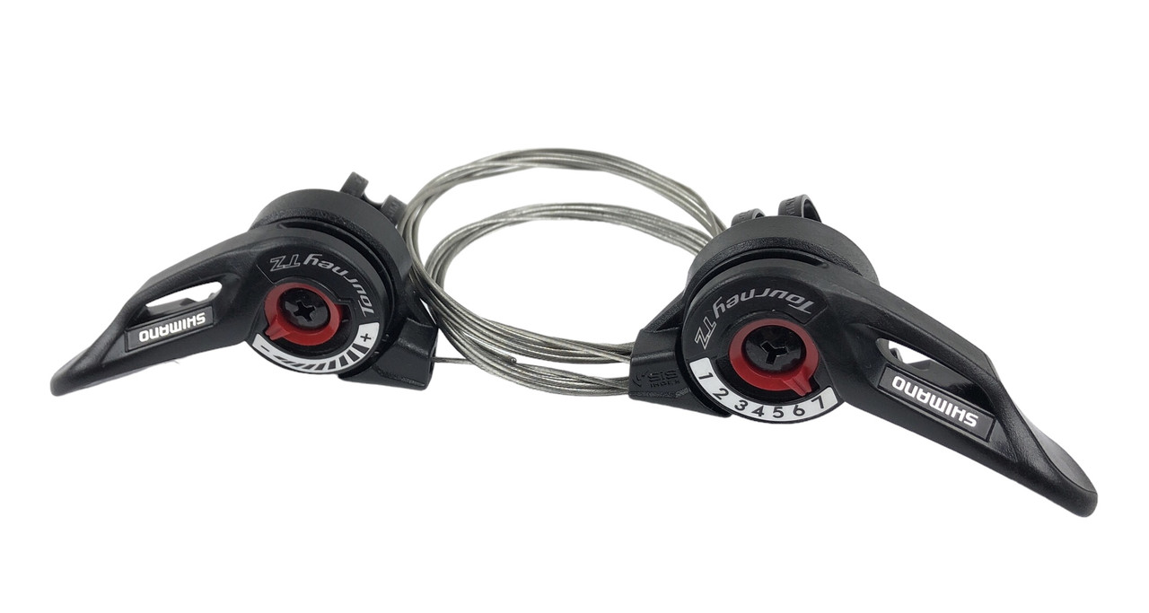 Монетки Shimano Tourney TZ20 3 ск. (без індексу) + 7 сек. SIS, фото 1