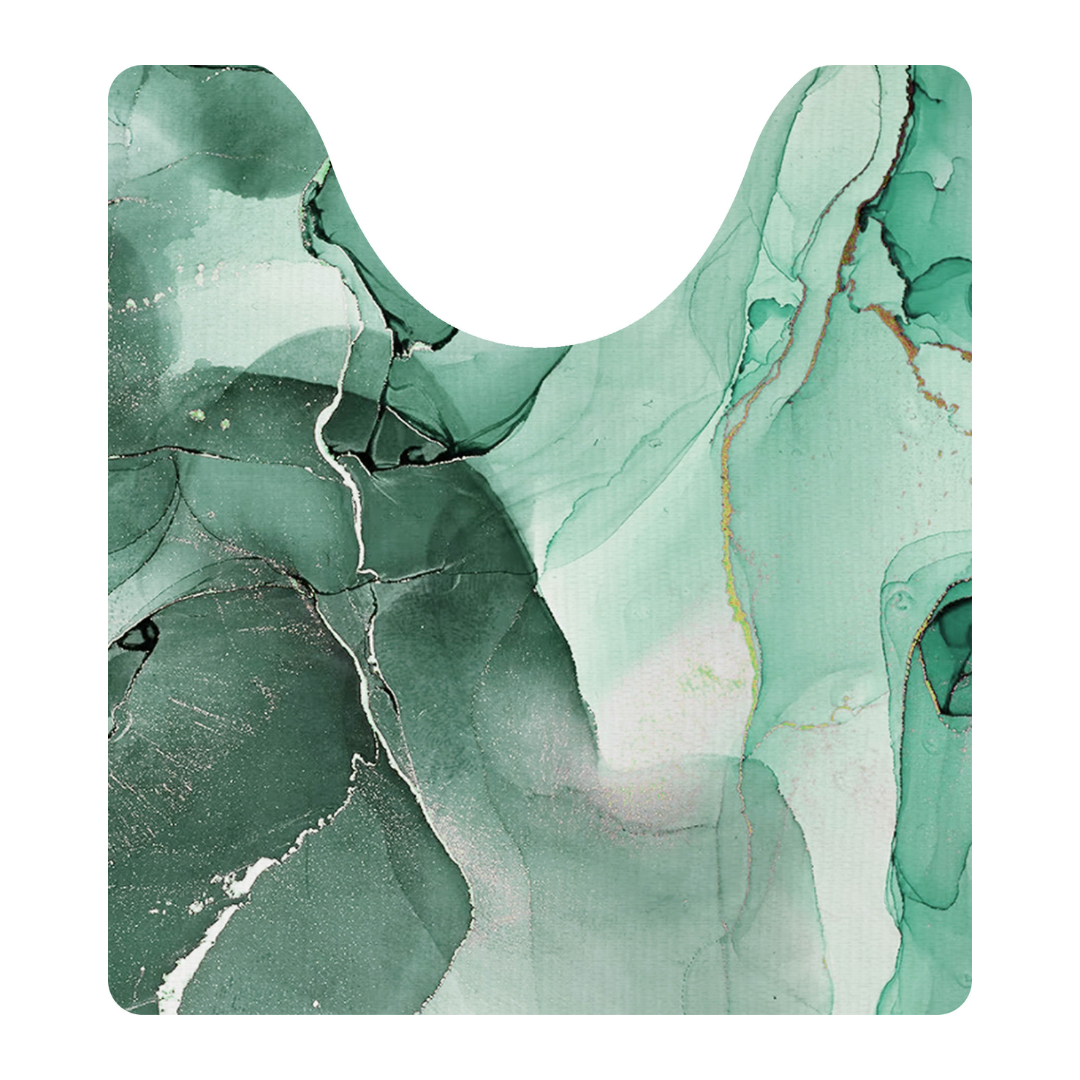 Килимок у туалет під унітаз 50х50 см v6, фото 1