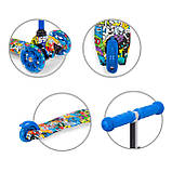 Самокат дитячий триколісний Kidwell UNO MONSTERS HUBAUNO01A5 Польша, фото 5