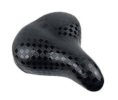 Сідло велосипедне "Шахматка блискуча"