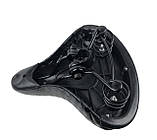 Сідло велосипедне "Шахматка блискуча", фото 4