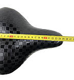 Сідло велосипедне "Шахматка блискуча", фото 5