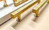 Ручка-скоба сучасна класика RT-9688-192 GM матове золото 192 мм, фото 6
