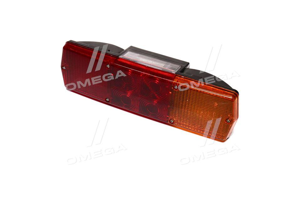 Фонарь КАМАЗ, МАЗ, ГАЗ задний левый ФП 130В (стекло на 6-сть болтов ...