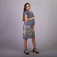 Женское летнее платье для беременных Полоска