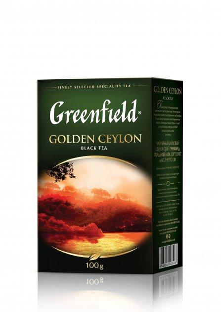 Чай Грінфілд Greenfield Golden Ceylon 100 грам