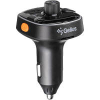 FM-трансмітер Gelius Pro RGB-QC GP-FMT040 Black/Silver