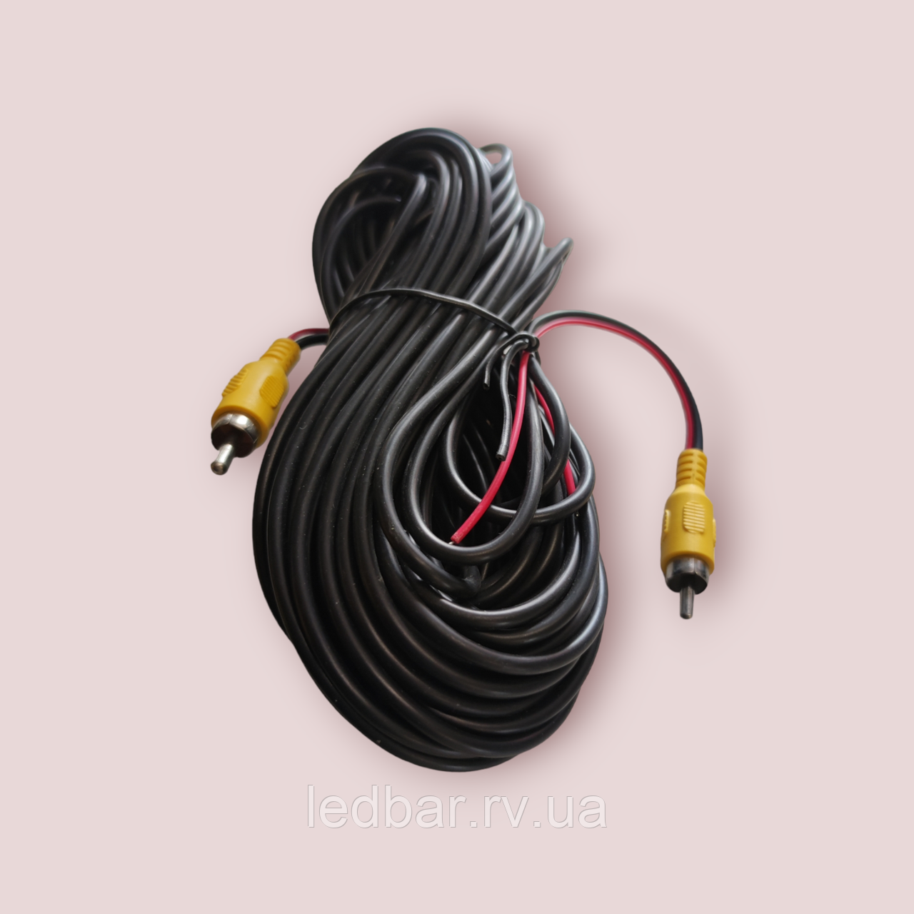 Кабель для камери заднього виду довжина 15м RCA, фото 1
