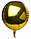 Куля Сфера 4D. Колір: Золото. Розмір: 32"(80см), фото 4