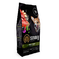 Сухий корм для стерилізованих собак Savory All Breed Sterilisedower in Fresh Turkey з м'ясом індички 3 кг