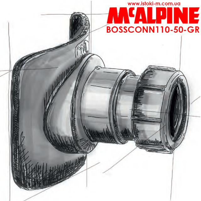 врізка каналізація 110/50 мм_Муфта вертикальна для каналізаційних труб 110/50 мм BOSSCONN110-50-GR_Муфта вертикальна для каналізаційних труб 110/50 мм_BOSSCONN110-50- GR McAlpine_Врізка в трубу McALPINE 110/50 мм_McALPINE купити інтернет магазин_McALPINE Україна купити_McALPINE київ_McALPINE Дніпро_McALPINE Харків_McALPINE Одеса_McALPINE львів_McALPINE запоріжжя_McALPINE Луганськ_McALPINE Донецьк_McALPINE суми_McALPINE полтава_McALPINE чернігів_McALPINE кропивницький_McALPINE житомир_McALPINE черкаси_McALPINE миколаїв_McALPINE херсон_McALPINE бердянськ_McALPINE мелітополь_McALPINE вінниця_McALPINE рівне_McALPINE хмельницький_McALPINE Чернівці_McALPINE ужгород_McALPINE мукачеве_McALPINE львів_McALPINE тернопіль_McALPINE луцьк_McALPINE івано- франківськ