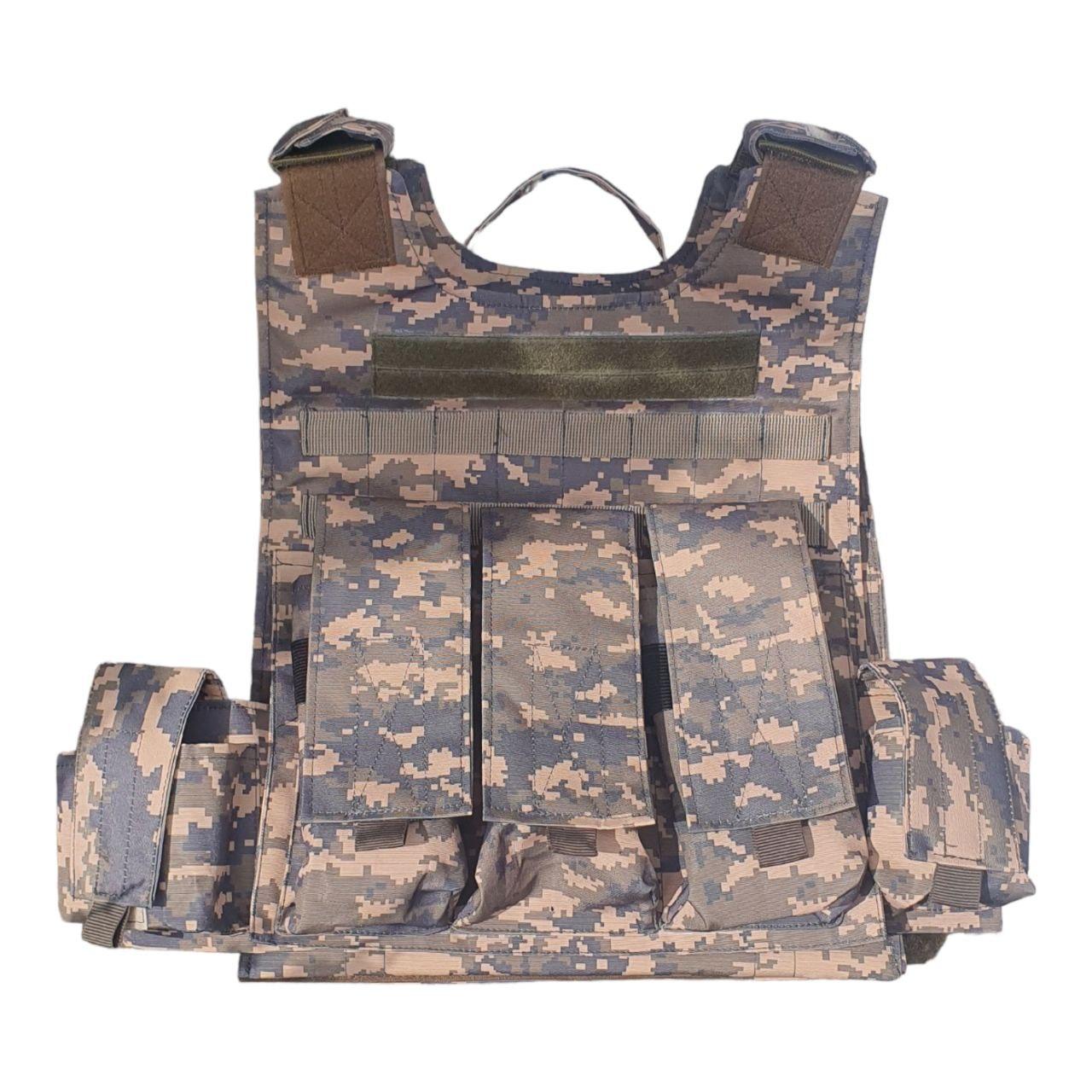Розвантажувальна система плитоноска Plate Carrier Plate Carrier у кольорі ПІКСЕЛЬ