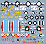 Пластикова модель 1/72 RS models 92115 американський винищувач F-4 /F-4A Lightning, фото 4