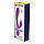 Вібратор-кролик Wooomy Gili-Gili Vibrator with Heat Purple, фото 5