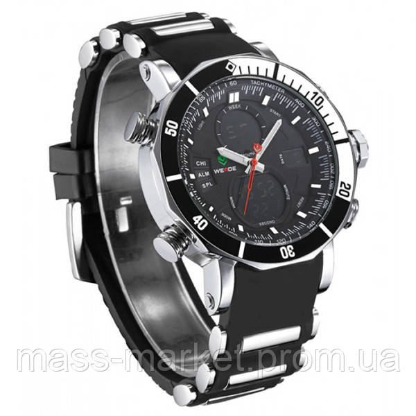 Часы мужские наручные кварцевые тактические Weide Kasta II с ...