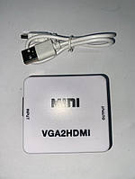 Переходник видео конвертер с VGA в HDMI