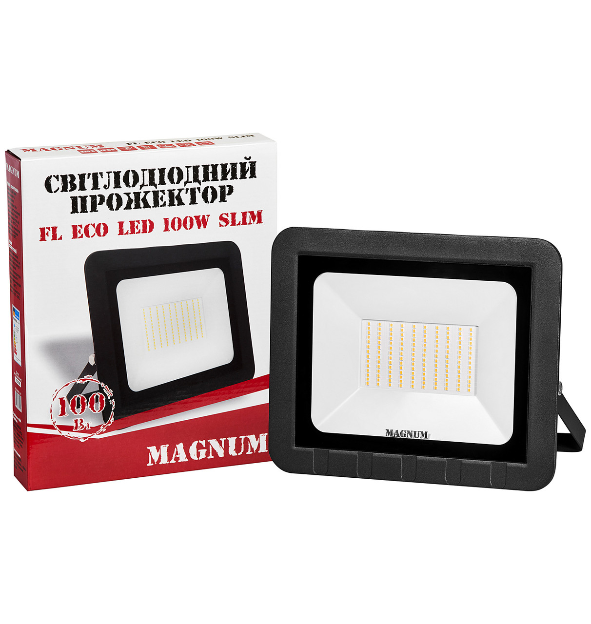 Прожектор LED MAGNUM FL ECO LED 100Вт slim 6500К IP65