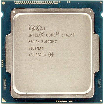 Процессор Intel Core i3-4160 3.60 GHz /3MB / 5GT/s (SR1PK) s1150, tray