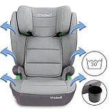 Дитяче автокрісло в машину від 15 до 36 кг WESTON I-SIZE LIGHT GRAY, фото 6