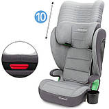 Дитяче автокрісло в машину від 15 до 36 кг WESTON I-SIZE LIGHT GRAY, фото 7