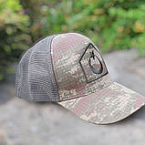 Бейсболка тактична ріп-стоп на сіточці літня Туреччина оригінал, фото 4