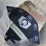 Бейсболка тактична ріп-стоп на сіточці літня Туреччина оригінал, фото 6