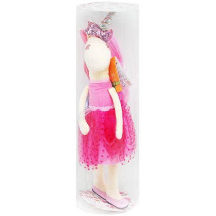 М'яка іграшка "Єдиноріг Принцеса", 50 см (рожева)