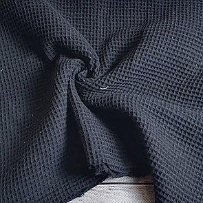 Муслін Вафелка Чорна