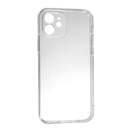 Силіконовий чохол SMTT для Apple iPhone 12 Transparent, фото 1