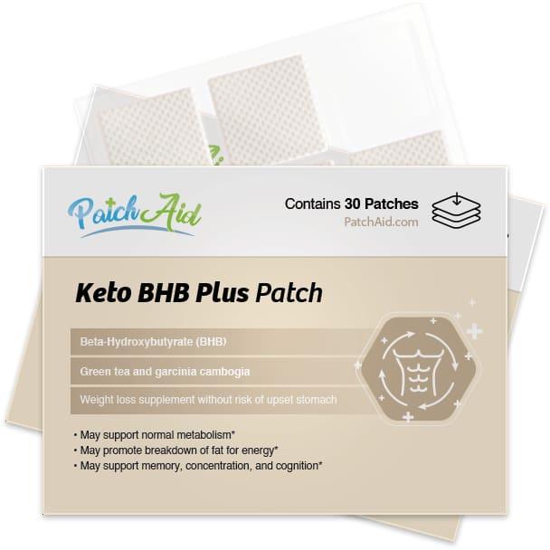 Patch Aid Keto BHB Plus / Патчі для покращення метаболізму 30 шт.