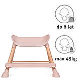 Дерев'яний стільчик для годування 4в1 EATAN WOOD PINK рожеве, фото 6