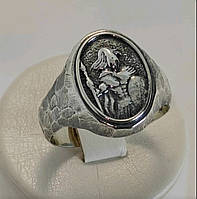 Мужской серебряный перстень Спарта спартанское кольцо Леонидас 1005п