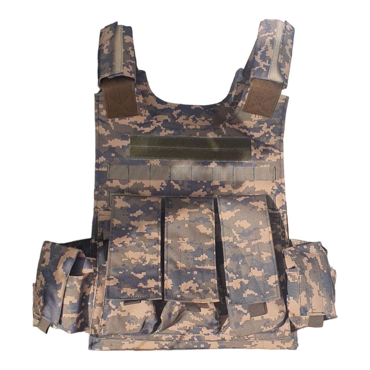 Розвантажувальна система плитоноска Plate Carrier Plate Carrier у кольорі ПІКСЕЛЬ