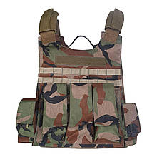 Розвантажувальна система плитоноска Plate Carrier у кольорі Вудланд