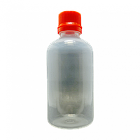 Флакон полімерний 100 мл із червоною кришкою