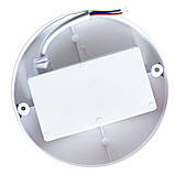 Светильник LED накладной Євросвітло 12Вт круг CL-R1 6400K IP65, фото 3