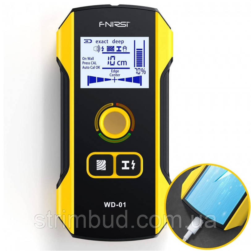 Детектор прихованої проводки Fnirsi WD-01