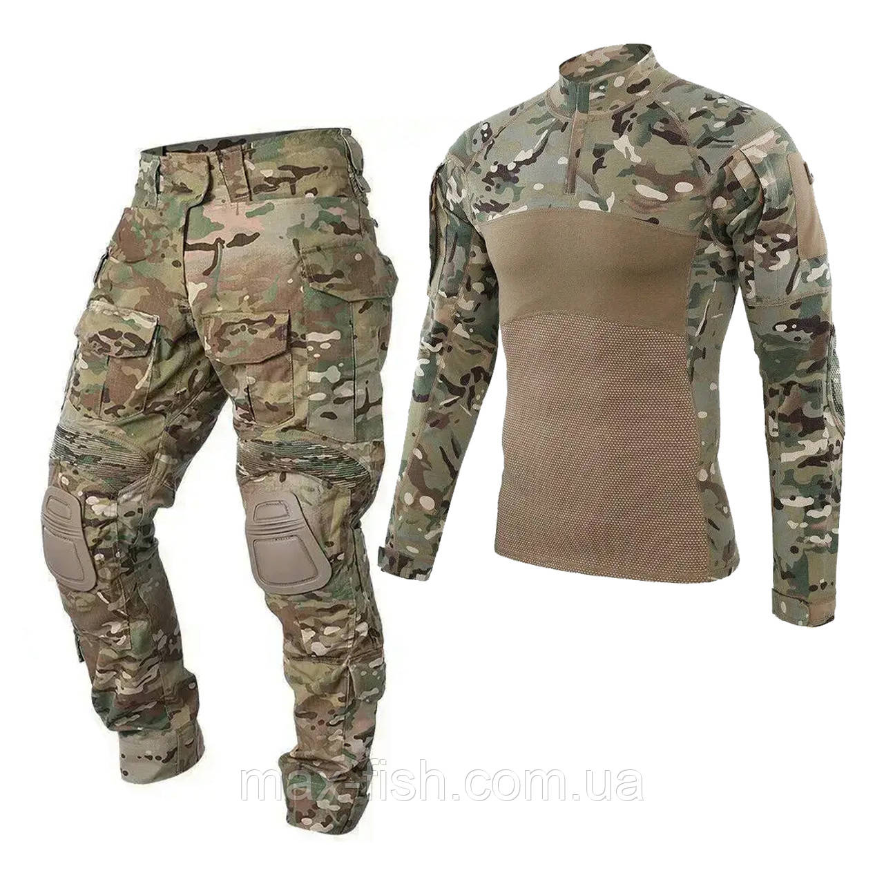 Костюм IDOGEAR G3 Multicam Розмір L Убакс і Штани з наколінниками Мультикам