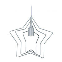 Подвесной светильник Звезда серебро