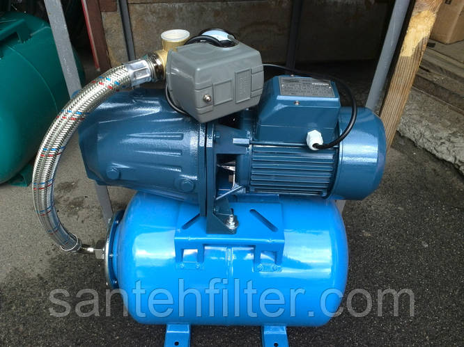 Купить Насосная станция JET100L (a) бытовая 1.1 кВт бак 24 литра, цена ...