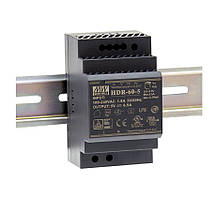 Блок живлення на din рейку HDR-60-12 12V 54W 4.5А IP20 Mean Well