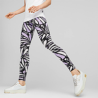 Оригинальные женские спортивные леггинсы Puma Essentials+ Nova Shine Multi, XS