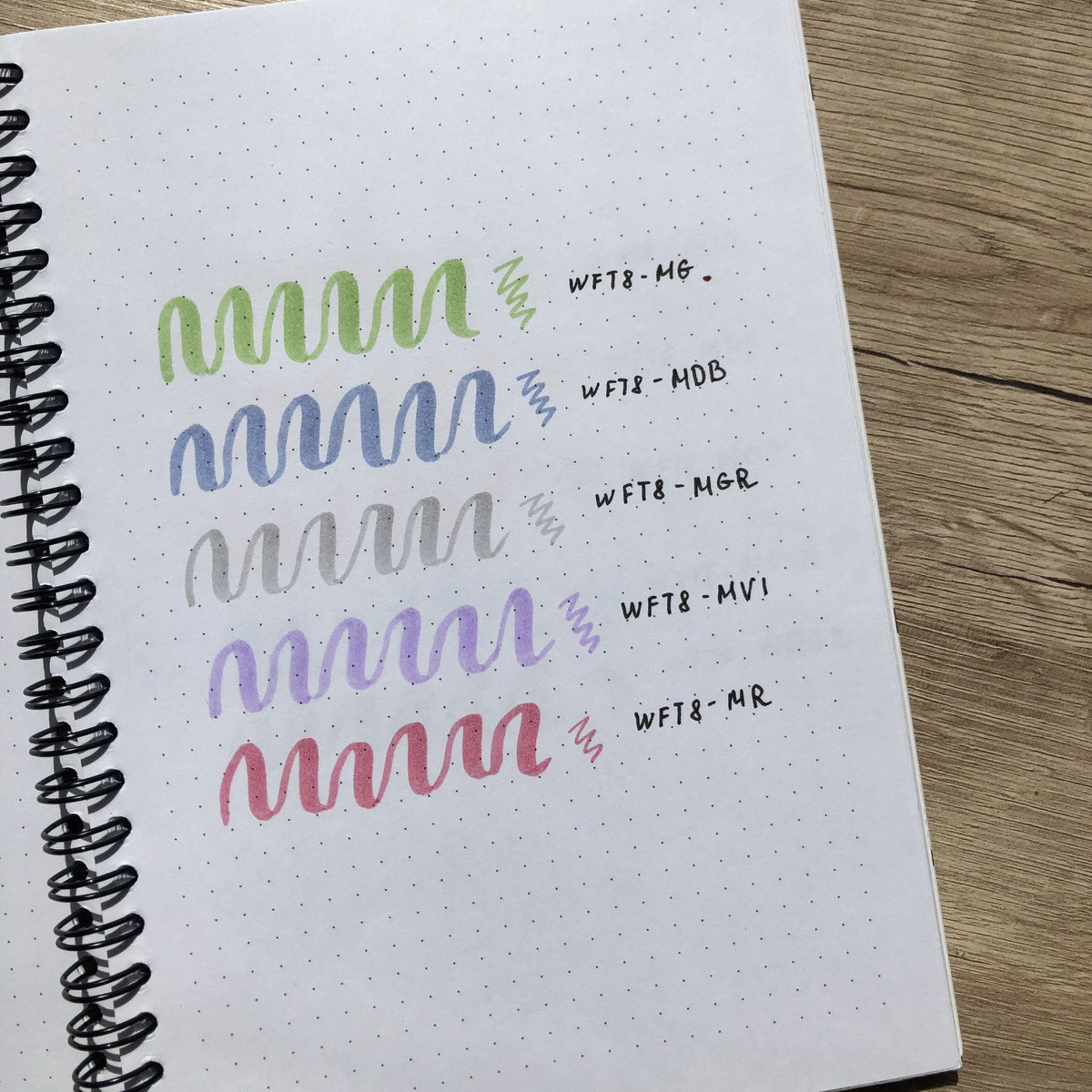 Zebra Mildliner Вrush Pens набор из 5 цветов №2 WFT8-5C-NC - фото 2 - id-p1390182678