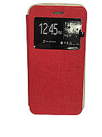 Чехол-книжка "Book-cover с окном силикон" Lenovo S60 Red